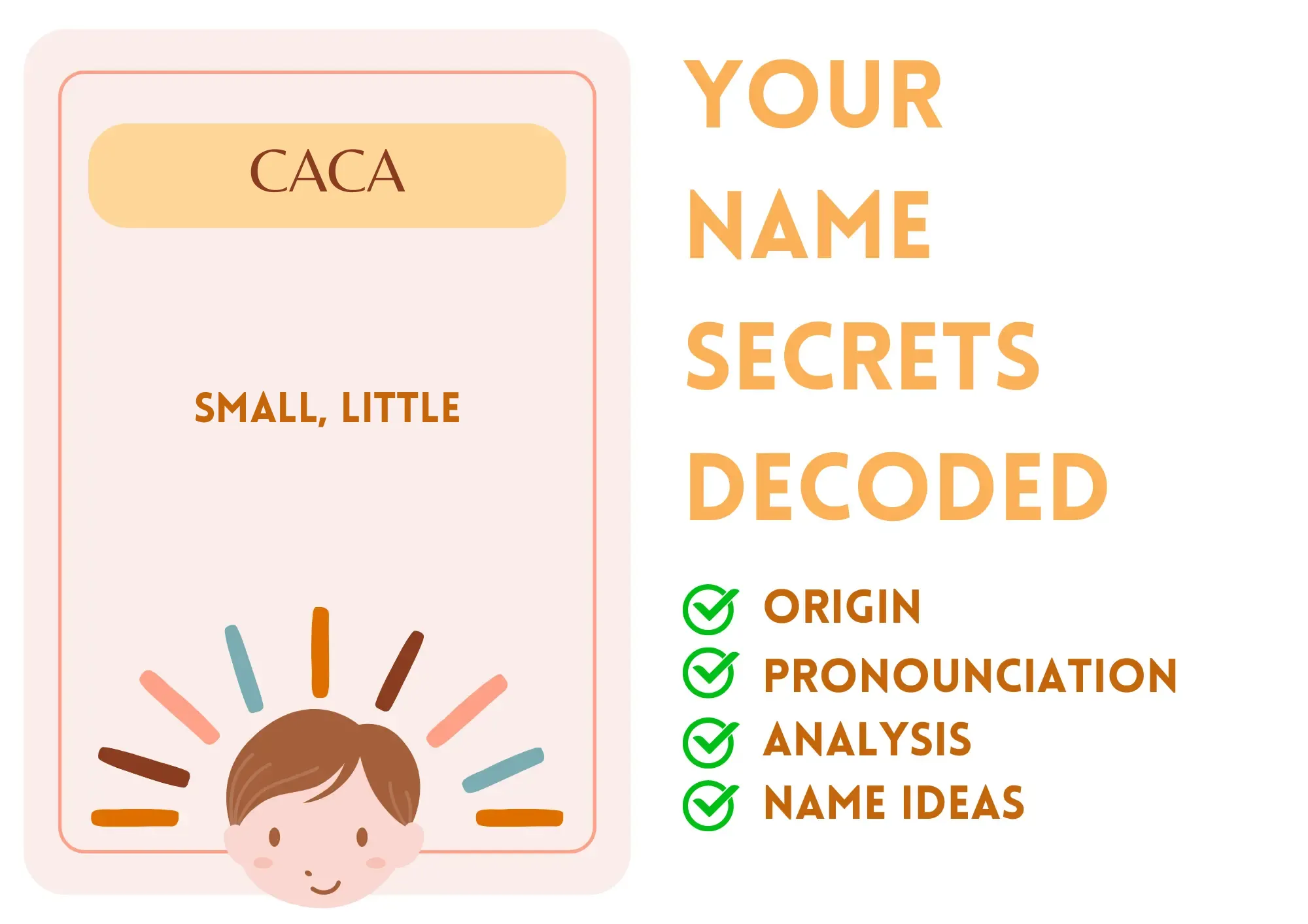 Caca Boy Name Meaning and Pronunciation