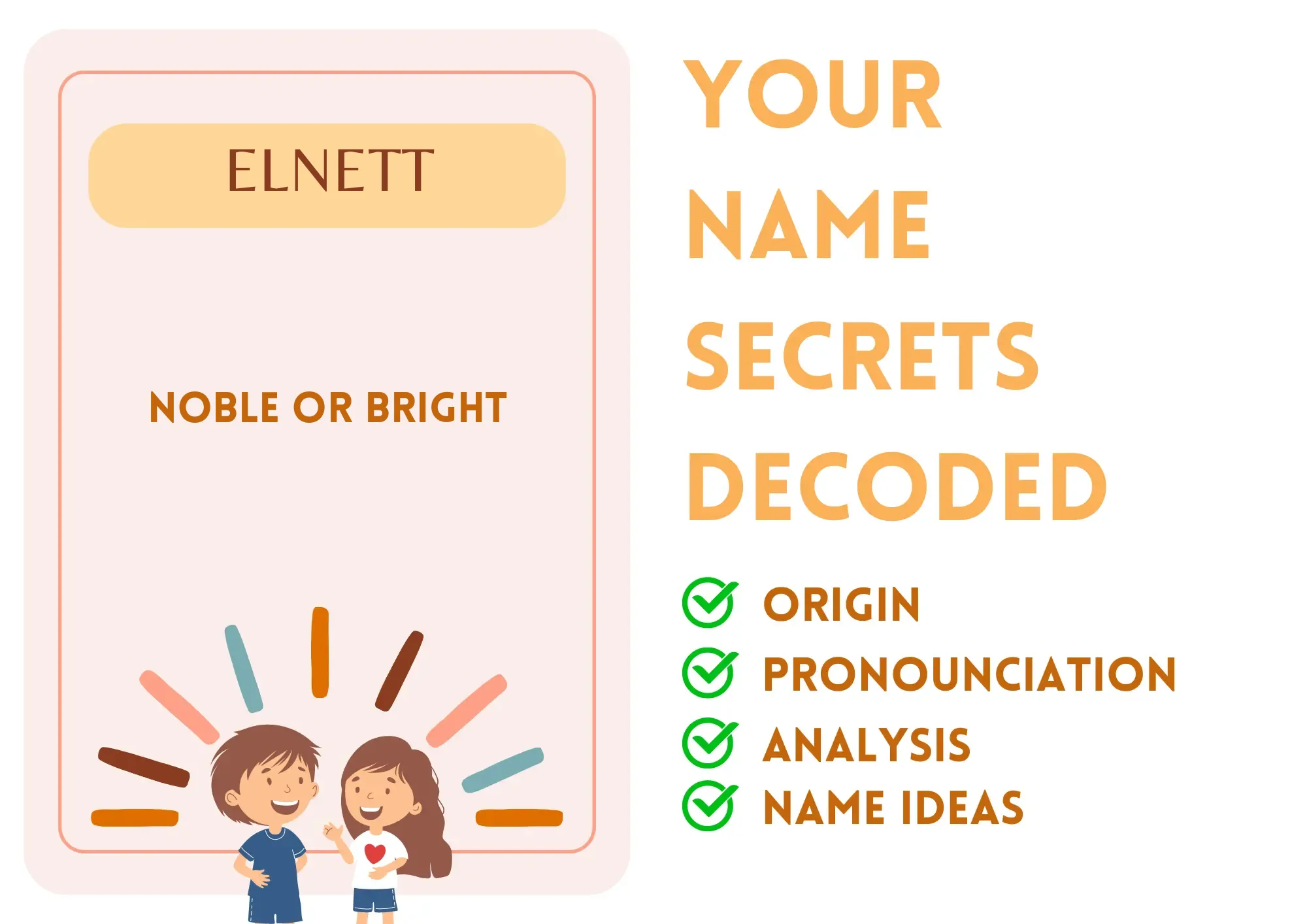 Elnett Name Meaning And Pronunciation