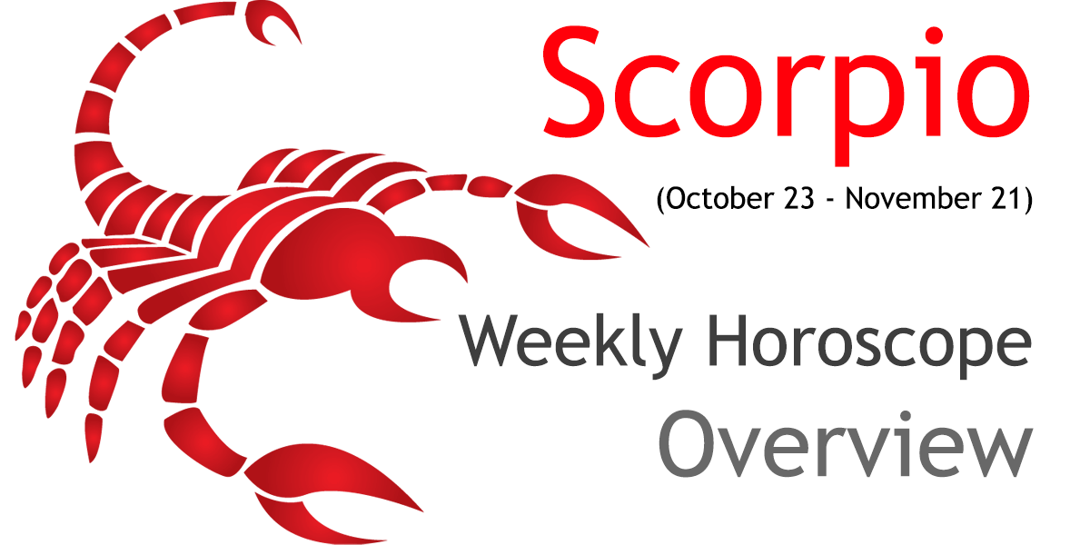 Weekly Horoscope For Scorpio