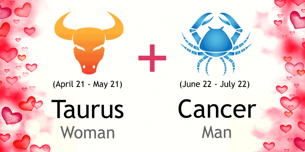 taurus woman dating cancer man