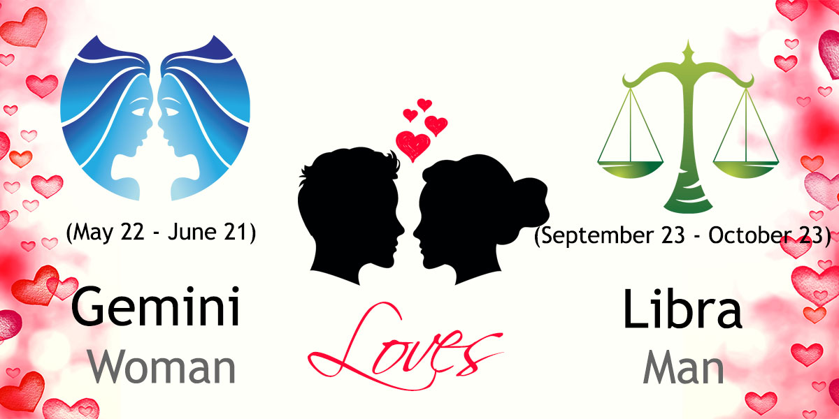 Gemini Woman and Libra Man Love Compatibility